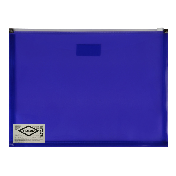 HS177 front pkt zip envelope