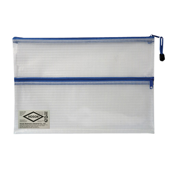 HS159 twin pockets mesh bag