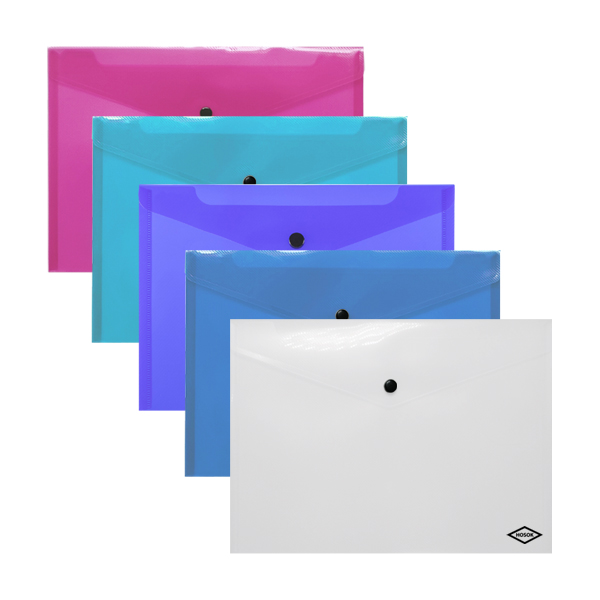 HS252 A5 diagonal snap envelope
