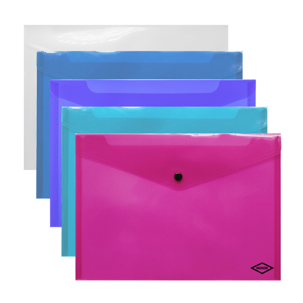 HS250 A4 diagonal snap envelope