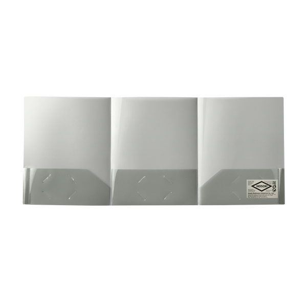 HS376 tri pocket presentation folder