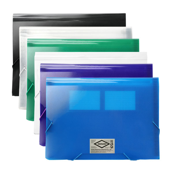 HS312 elastic 13 pkts expanding file