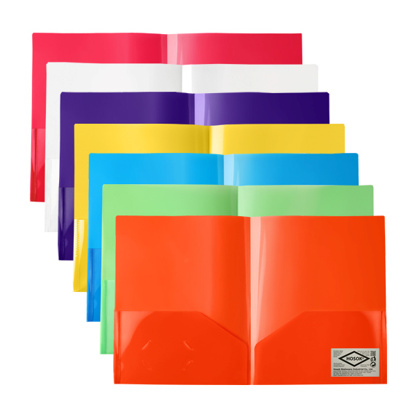 HS378 twin pocket presentation folder