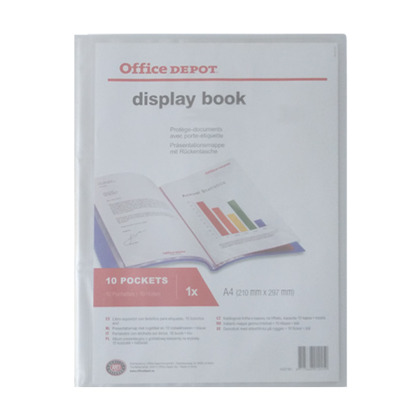 HS483 front cover pkt display book