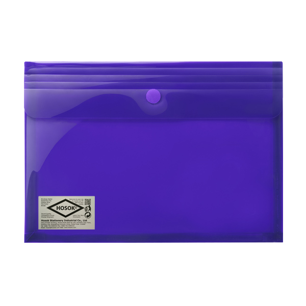 HS227 LG velcro side open envelope