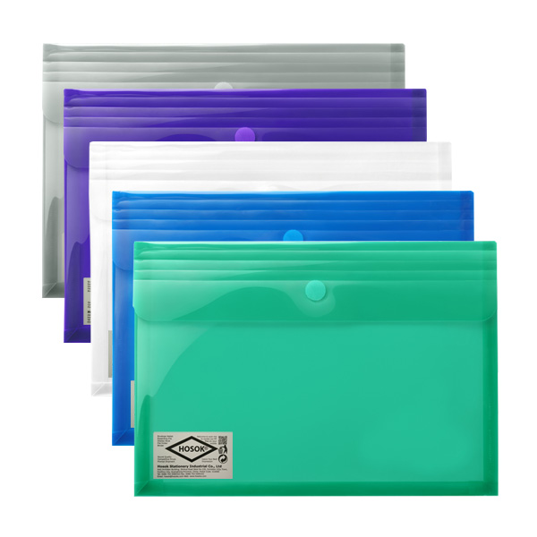 HS227 LG velcro side open envelope