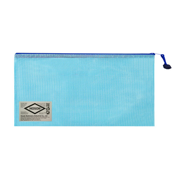 HS129 DL color pvc zip bag